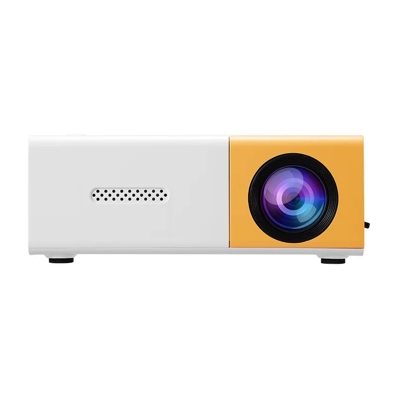 1pc Portable Projector with Built-in Speaker & USB/AV Input,for Home Theater, Gaming, Office,Compatible for Smartphones, Tablets