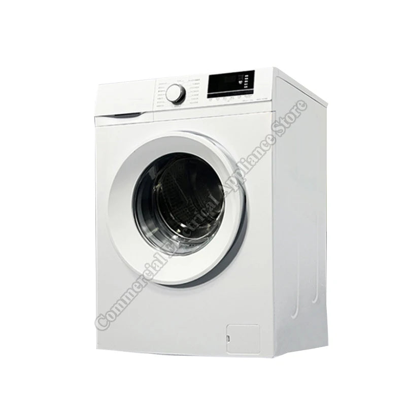 8KG Drum Washing Machine Full-automatic Household Mite Removal Elution Integrated Machine Stainless Steel Drum Washing Machine