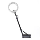 18 Inch Round Lamp Barber Chest Holder Hair Extensions Ring Light Ringlight Wall Mount for Barber Shop Live Streaming Recording Wattsspeed