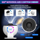 Galaxy Projector for Bedroom 13 Film Discs HD Image Star Projector Night Light 360° Rotating Children's Planetarium Projector Wattsspeed