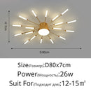 2026 New firework led Chandelier For Living Room Bedroom Home chandelier Modern Led Ceiling Chandelier Lamp Lighting chandelier Wattsspeed