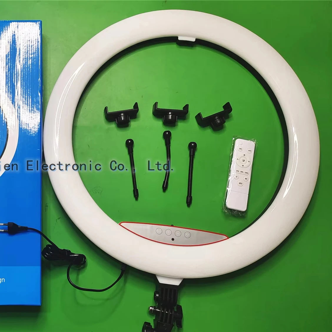 22inch Diameter Ring Light with Tripod Stand Dimmable Circular LED Light Ring Fill Selfie 22 Inch Photography Flash Ringlight