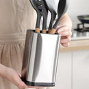Kitchen Organizer Kitchen Utensil Holder for countertop Large Cooking Utensil Storage Organizer for Spatula Spoon Utensil Crock Wattsspeed