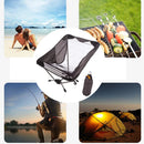 Camping Chairs Ultralight Portable Compact Folding Beach Chairs with Carry Bag for Outdoor Camping, Backpacking, Hiking Wattsspeed