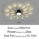 2026 New firework led Chandelier For Living Room Bedroom Home chandelier Modern Led Ceiling Chandelier Lamp Lighting chandelier Wattsspeed