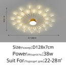 2026 New firework led Chandelier For Living Room Bedroom Home chandelier Modern Led Ceiling Chandelier Lamp Lighting chandelier Wattsspeed