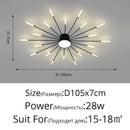 2026 New firework led Chandelier For Living Room Bedroom Home chandelier Modern Led Ceiling Chandelier Lamp Lighting chandelier Wattsspeed