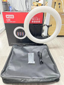 New M18S 18inch 45cm Customized Logo Light Ring Universal Mobile Phone Tik Tok Live Stream Selfie Ring Light for Make up Wattsspeed
