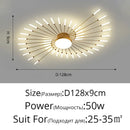 2026 New firework led Chandelier For Living Room Bedroom Home chandelier Modern Led Ceiling Chandelier Lamp Lighting chandelier Wattsspeed
