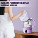 B59B-Washing Machine, Upgrade 2.5L Large Capacity Mini Portable Washer, Underwear Washer For Deep Cleaning Of Small Clothes Wattsspeed