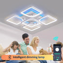 New led Chandelier For Living Room Bedroom kitchern Home chandelier Modern Led Ceiling Chandelier Lamp Lighting chandelier Wattsspeed