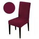 Durable Elastic Fabric Cover For Dining Chairs,Jacquard Chair Cover,Chairs Covers Stretch For Kitchens Home Living Room Decor Wattsspeed