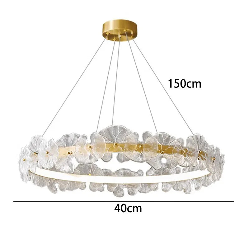 Nordic Home Decoration Crystal Chandelier Restaurant Chandelier Chandelier Ceiling Lamp Villa Chandelier Indoor Lighting Lamps