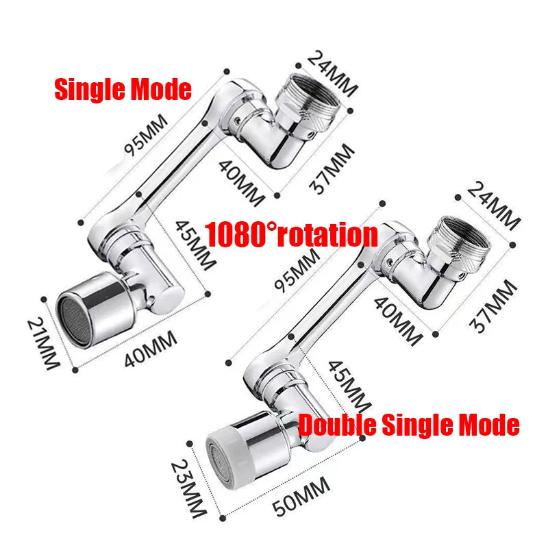 Rotatable Multifunctional Extension Faucet Aerator Kitchen S
