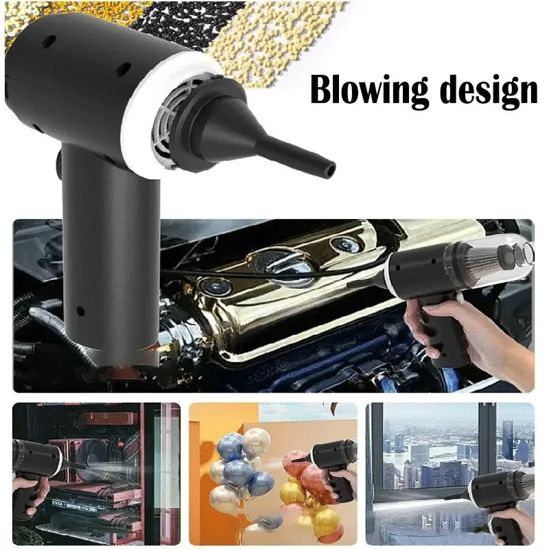 Wireless Car Vacuum Cleaner USB Charging 1200mah Smart Clean