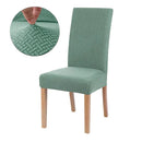 Durable Elastic Fabric Cover For Dining Chairs,Jacquard Chair Cover,Chairs Covers Stretch For Kitchens Home Living Room Decor Wattsspeed