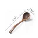 Kitchen Utensils Set Non-Stick  Cookware for Kitchen Wooden Handle Soup spoon spatula Rice spoon shovel Kitchen Accessories Wattsspeed