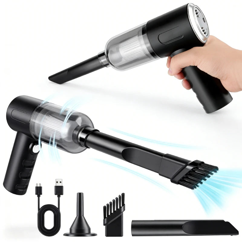 Wireless Car Vacuum Cleaner USB Charging 1200mah Smart Clean