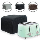 Toaster Cover,Kitchen Small Appliance Dust-proof Covers, Fits For Most Standard 4/ 2 Slice Toasters, Universal Size Wattsspeed