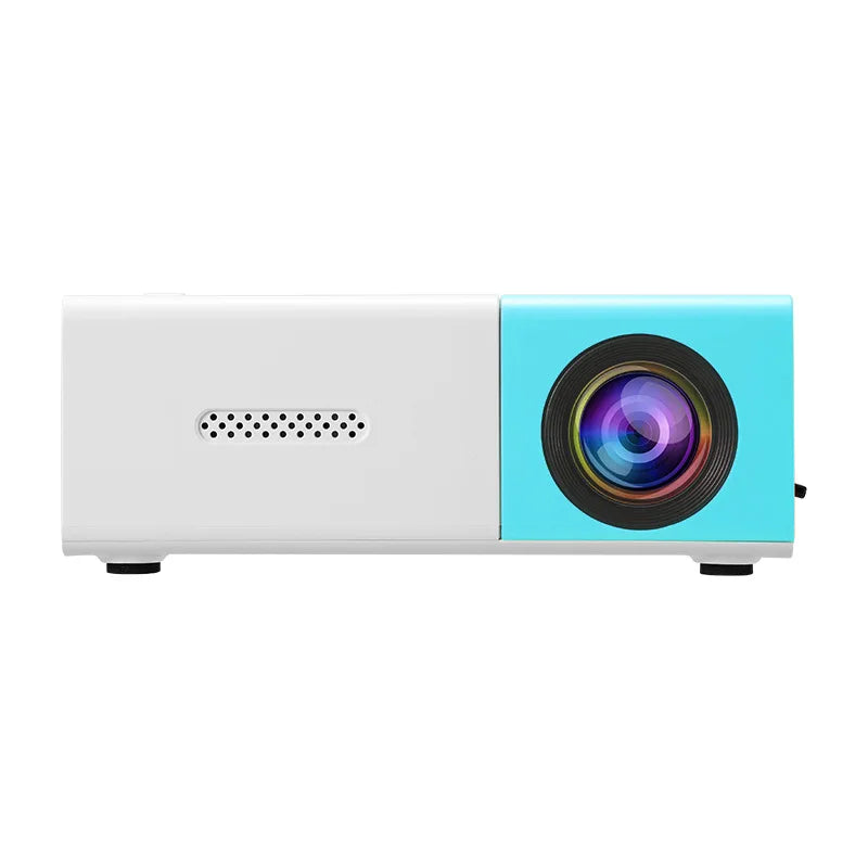 1pc Portable Projector with Built-in Speaker & USB/AV Input,for Home Theater, Gaming, Office,Compatible for Smartphones, Tablets
