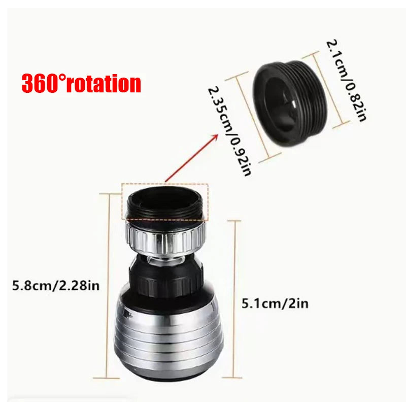 Rotatable Multifunctional Extension Faucet Aerator Kitchen S