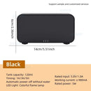 Air Aroma Humidifier Diffuser Essential Oils Humidifiers Mini Flame Automatic Fragrance Diffuser Home Humidifier With LED Light Wattsspeed