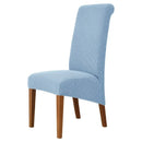 Large Size Banquet Adjustable Chair Cover Jacquard Chairs Spandex Cover Seat Covers for High Back Chairs Dining Room Hotel Home Wattsspeed
