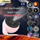 1PC Planetarium Projector for Bedroom Pro Version Galaxy Star Projector with Remote Control Bluetooth Function for Kids Adults Wattsspeed