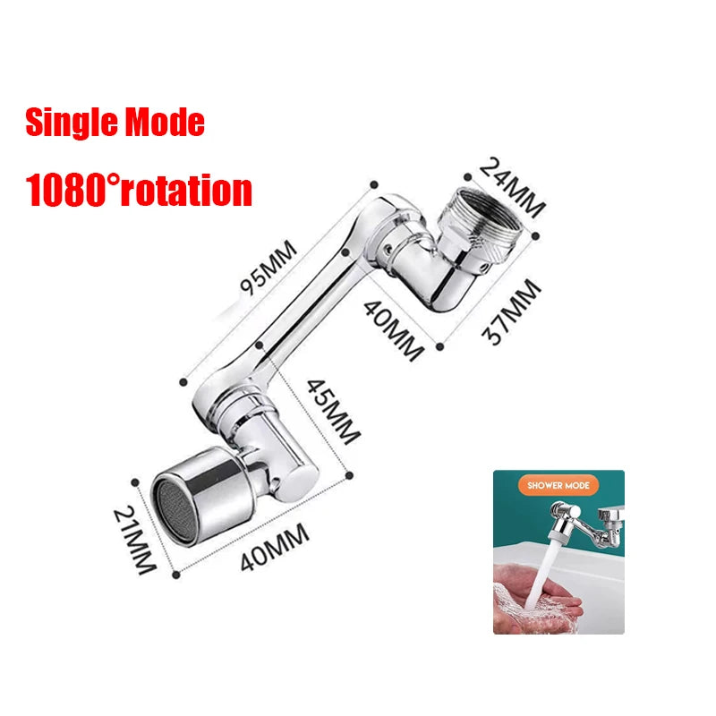 Rotatable Multifunctional Extension Faucet Aerator Kitchen S