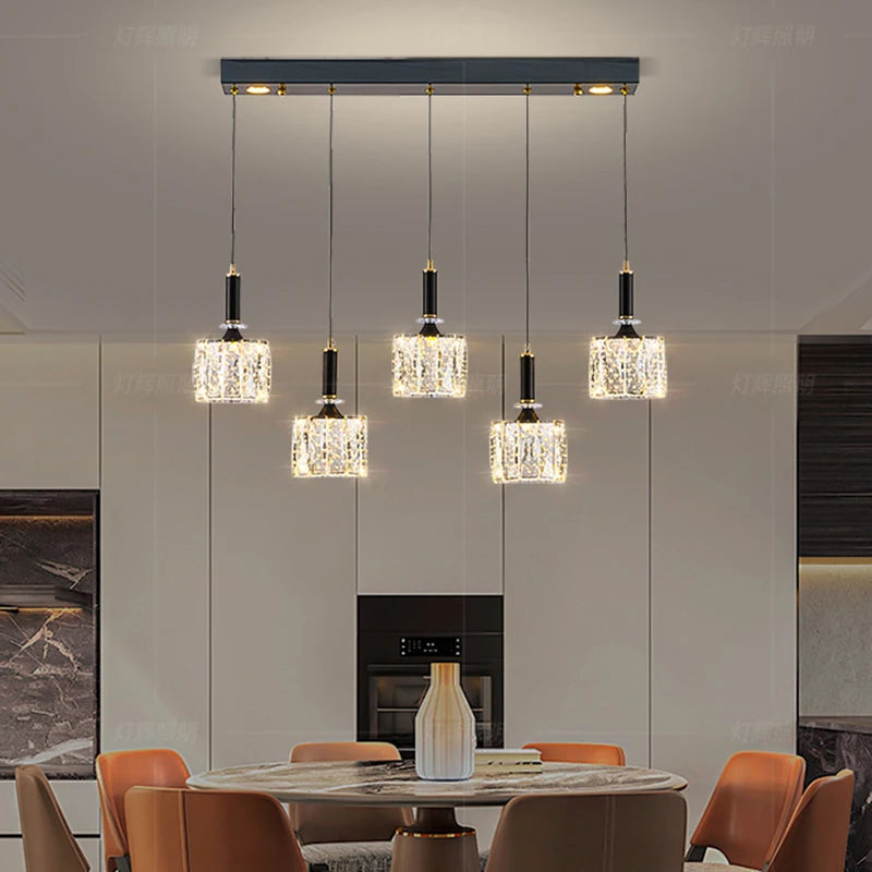 Modern restaurant crystal chandelier indoor ceiling chandelier indoor lighting chandelier LED chandelier chandelier type lightin