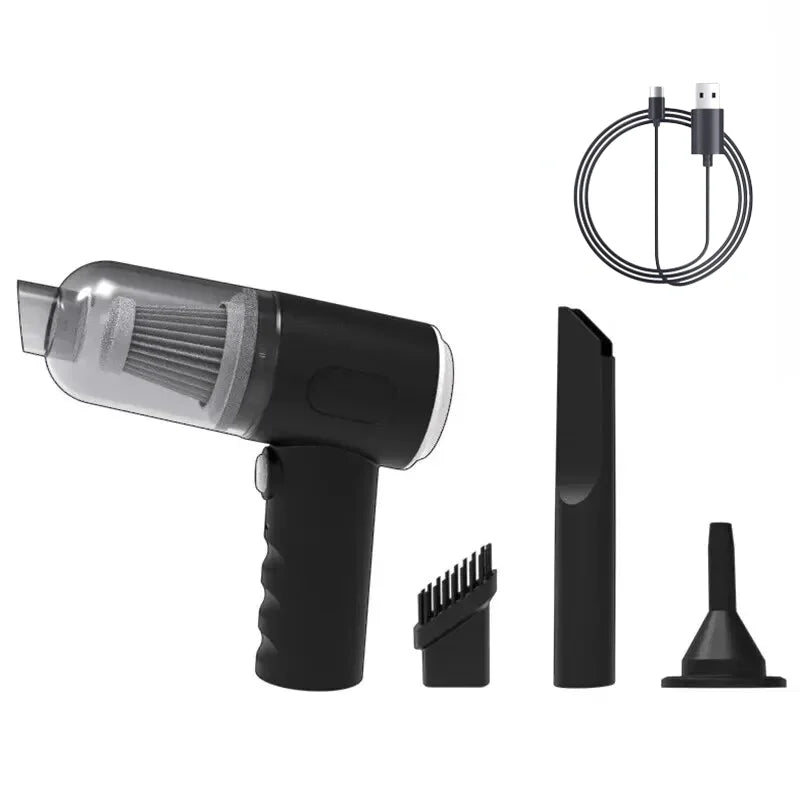Wireless Car Vacuum Cleaner USB Charging 1200mah Smart Clean