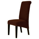 Large Size Banquet Adjustable Chair Cover Jacquard Chairs Spandex Cover Seat Covers for High Back Chairs Dining Room Hotel Home Wattsspeed