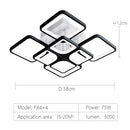 New led Chandelier For Living Room Bedroom kitchern Home chandelier Modern Led Ceiling Chandelier Lamp Lighting chandelier Wattsspeed
