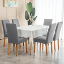 Durable Elastic Fabric Cover For Dining Chairs,Jacquard Chair Cover,Chairs Covers Stretch For Kitchens Home Living Room Decor Wattsspeed