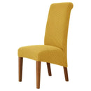 Large Size Banquet Adjustable Chair Cover Jacquard Chairs Spandex Cover Seat Covers for High Back Chairs Dining Room Hotel Home Wattsspeed
