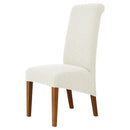 Large Size Banquet Adjustable Chair Cover Jacquard Chairs Spandex Cover Seat Covers for High Back Chairs Dining Room Hotel Home Wattsspeed