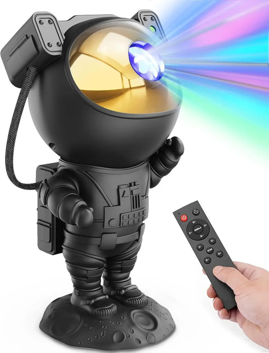 Galaxy Projector for Room Decor Astronaut Star Projector, Cool Stuff for Men's Bedroom Accessories, LED Nebula Light with Remote
