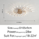 2026 New firework led Chandelier For Living Room Bedroom Home chandelier Modern Led Ceiling Chandelier Lamp Lighting chandelier Wattsspeed