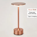 LED Table Lamp Touch Sensor Night Light USB Rechargeable Portable Bedroom Night Light Wireless Reading Lamp Restaurant Hotel Bar Wattsspeed