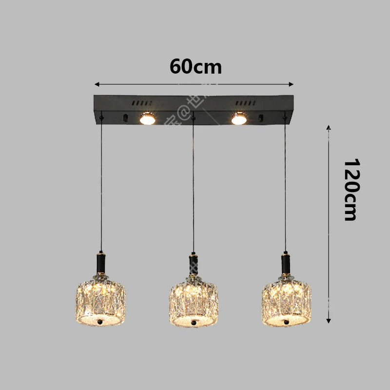 Modern restaurant crystal chandelier indoor ceiling chandelier indoor lighting chandelier LED chandelier chandelier type lightin
