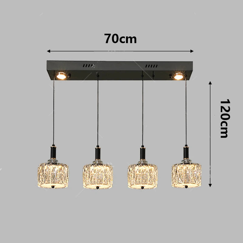 Modern restaurant crystal chandelier indoor ceiling chandelier indoor lighting chandelier LED chandelier chandelier type lightin