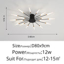 2026 New firework led Chandelier For Living Room Bedroom Home chandelier Modern Led Ceiling Chandelier Lamp Lighting chandelier Wattsspeed