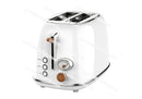 Retro 2-Slice Toaster with Grill, Multifunctional Smart Bread Toaster Kitchen Appliance Wattsspeed