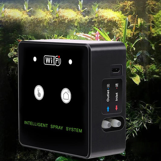 Intelligent Rainforest Spray System WiFi Control Automatic Mist Timing Spray System Kit Irrigation Timer Reptile Sprayer Humidif