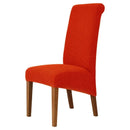 Large Size Banquet Adjustable Chair Cover Jacquard Chairs Spandex Cover Seat Covers for High Back Chairs Dining Room Hotel Home Wattsspeed