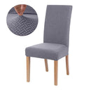Durable Elastic Fabric Cover For Dining Chairs,Jacquard Chair Cover,Chairs Covers Stretch For Kitchens Home Living Room Decor Wattsspeed