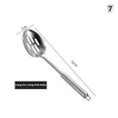 Kitchen Cookware Cooking Utensils Stainless Steel Shovel Soup Spoon Turner Utensils Dinnerware Cooking Tool Kitchen Gadgets Wattsspeed