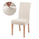 Durable Elastic Fabric Cover For Dining Chairs,Jacquard Chair Cover,Chairs Covers Stretch For Kitchens Home Living Room Decor Wattsspeed