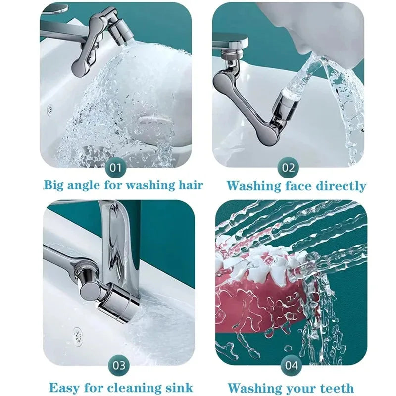Rotatable Multifunctional Extension Faucet Aerator Kitchen S
