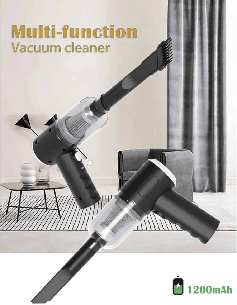 Wireless Car Vacuum Cleaner USB Charging 1200mah Smart Clean